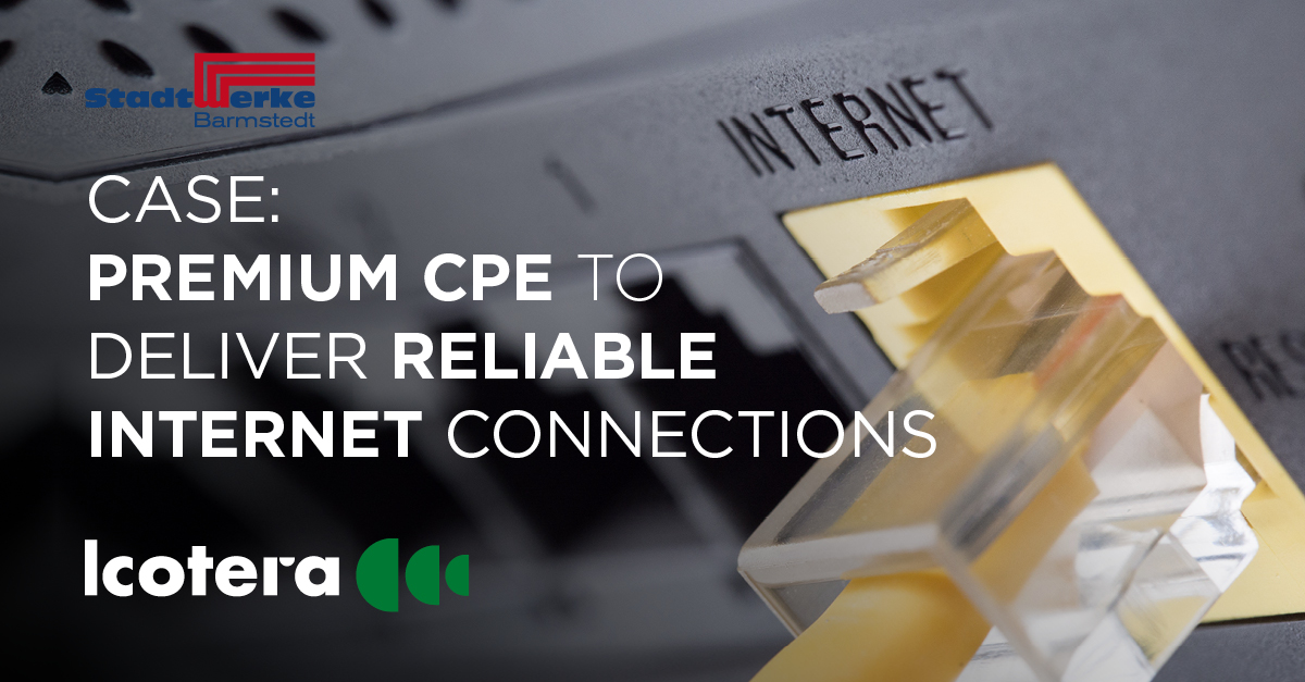 CASE: Regional utility company delivers high-performance internet across northern Germany