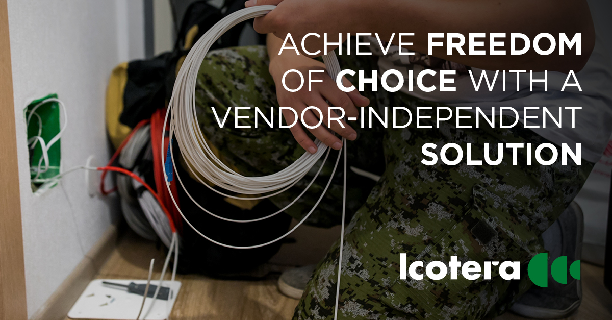 A vendor independent layer 3 device solution means freedom of choice for ISPs